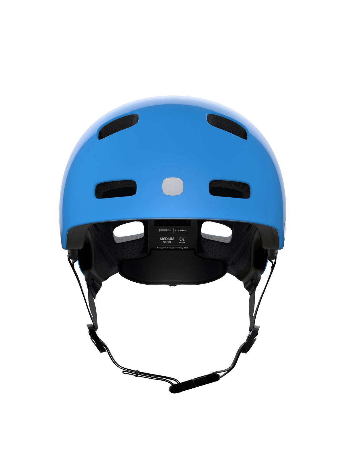 Kask juniorski rowerowy POCITO CRANE MIPS - niebieski - Adventure Sports