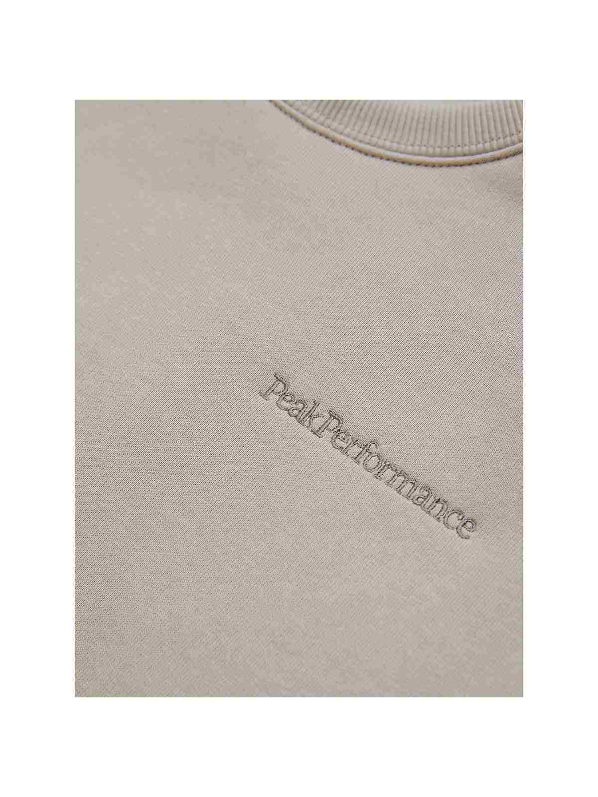 Bluza Peak Performance W Original Small Logo Cre beżowy - Adventure Sports