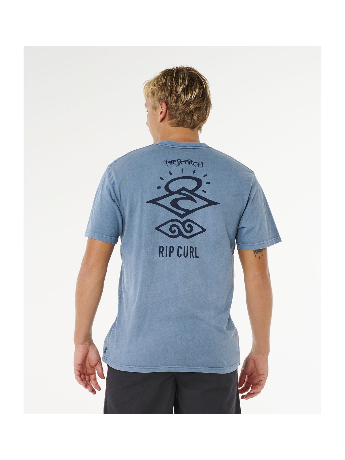 Koszulka męska RIP CURL Search Icon Tee niebieska