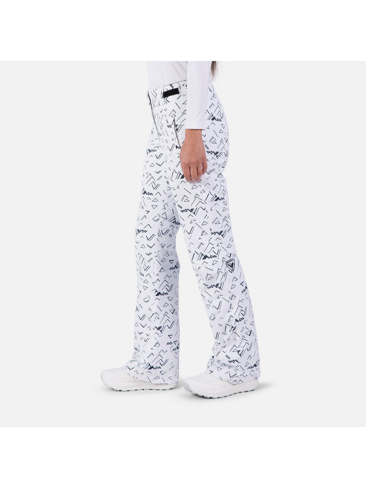Damskie spodnie narciarskie Rossignol W Staci Pr Pant biały - Spodnie - Adventure Sports