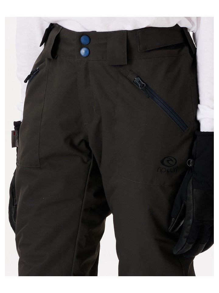 Spodnie narciarskie RIP CURL Rider High Waist Pant czarny - Adventure Sports