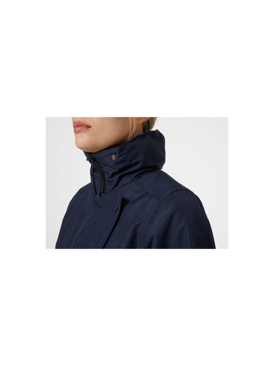 Płaszcz Helly Hansen W Welsey Ii Trench czarny - Adventure Sports

