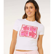 Koszulka damska RIP CURL Surf Side Fitted Tee biała
