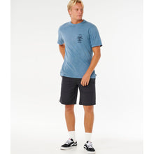 Koszulka męska RIP CURL Search Icon Tee niebieska
