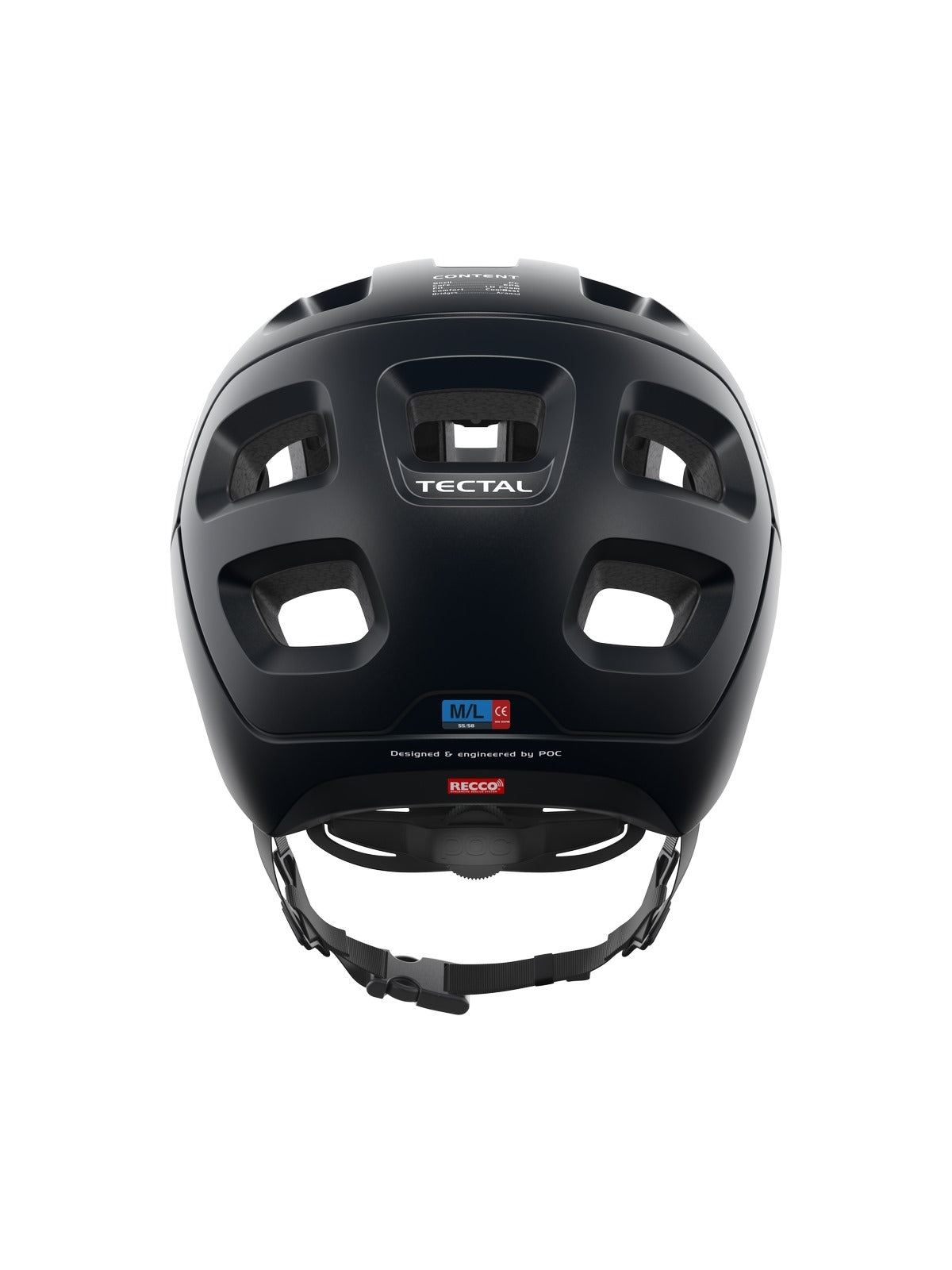 Kask rowerowy POC Tectal czarny
