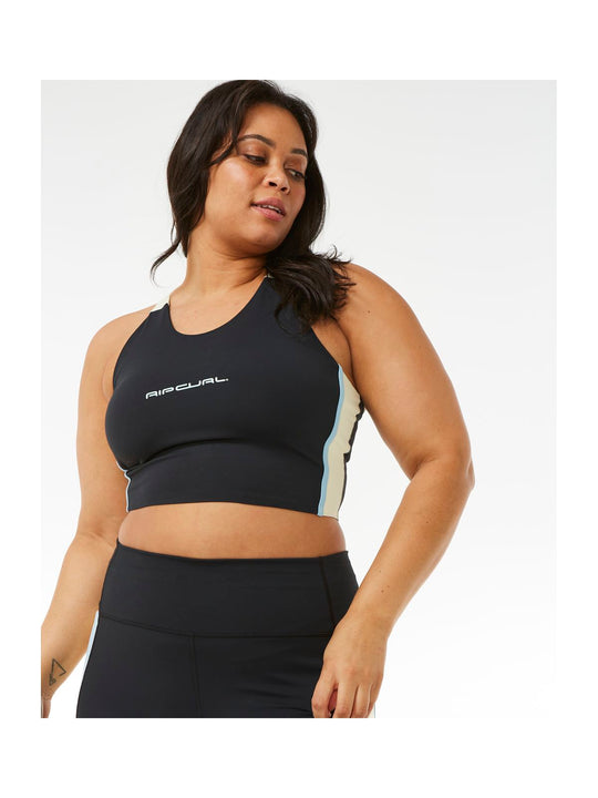 Koszulka RIP CURL Rss Revival Crop czarny - Adventure Sports
