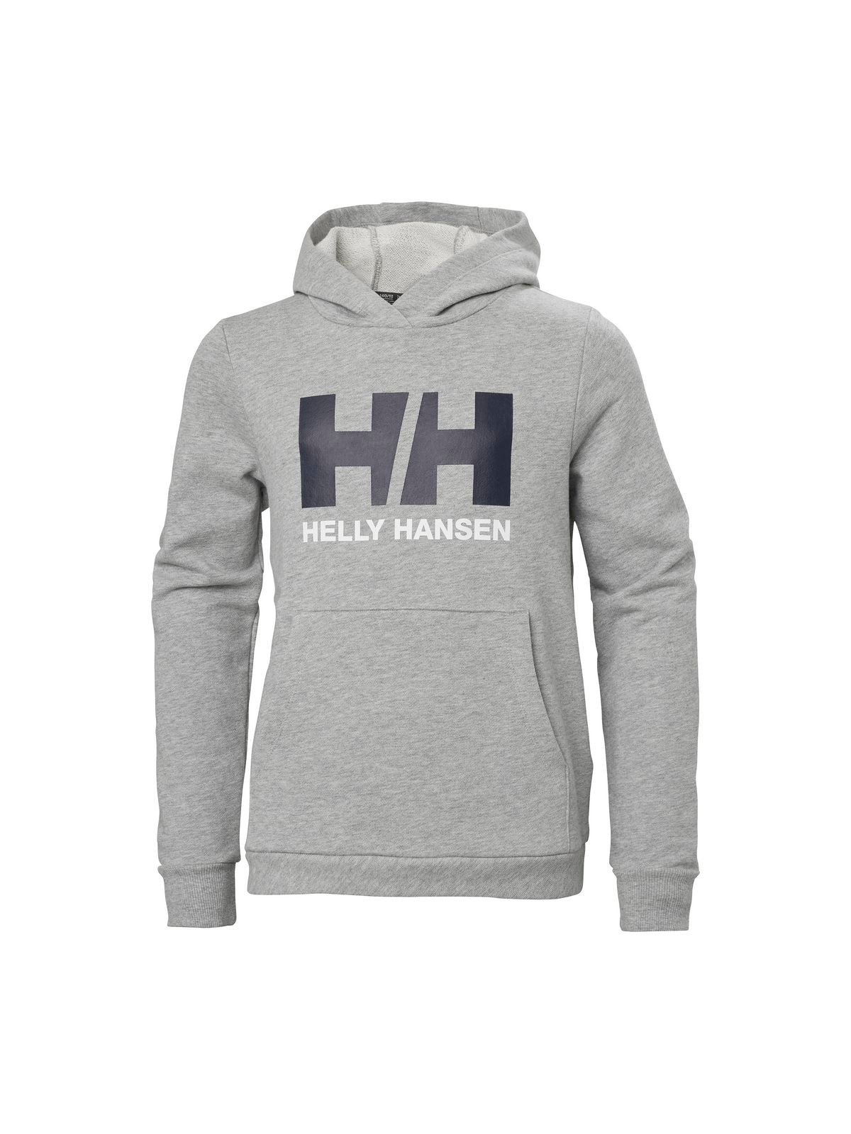 Bluza Helly Hansen Jr HH Logo Hoodie 2.0 szary - Adventure Sports