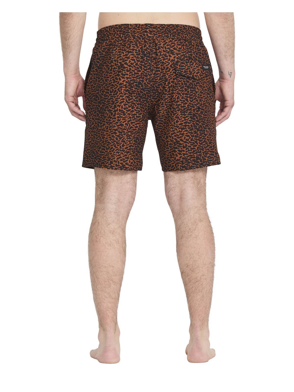 Szorty kąpielowe VOLCOM Melange Trunk 17 brązowy