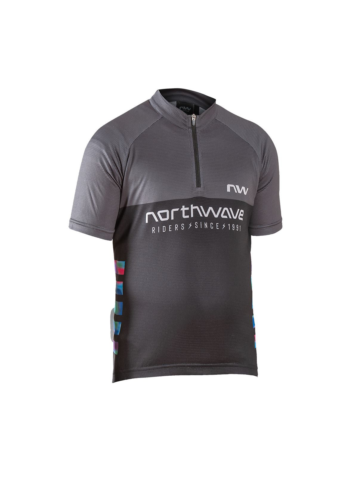 Koszulka rowerowa NORTHWAVE Force Evo Junior czarny - Adventure Sports