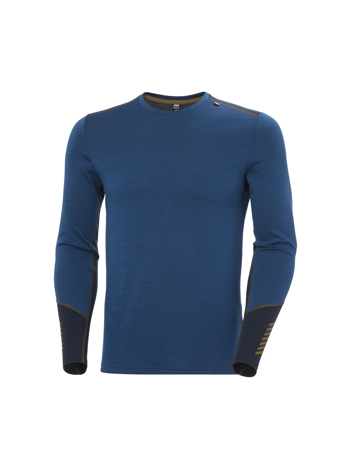 Bielizna termiczna męska HELLY HANSEN LIFA MERINO MIDWEIGHT CREW granatowa