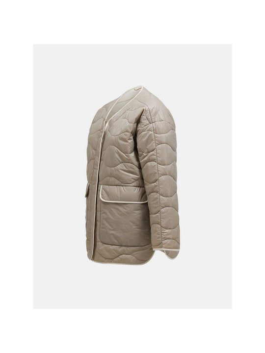 Kurtka Peak Performance W Quilted Oversized Liner beżowy - Adventure Sports
