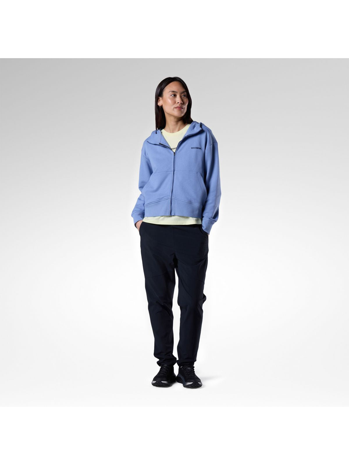Bluza damska ROSSIGNOL W Logo Fzh fioletowa