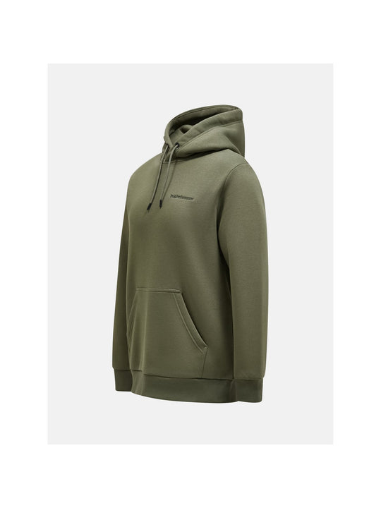 Bluza z kapturem męska Peak Performance M Original Small Logo Hood zielona
