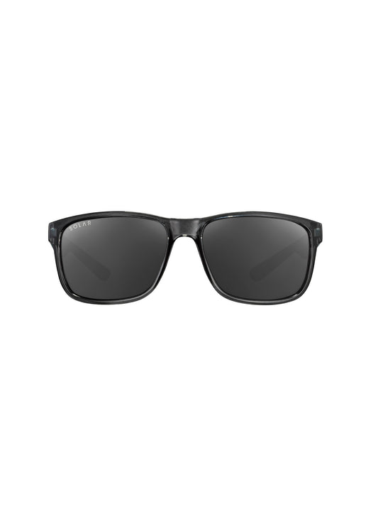 Okulary przeciwsłoneczne SOLAR Macadam - cat.3 Polarized - Translucent Black - Green
