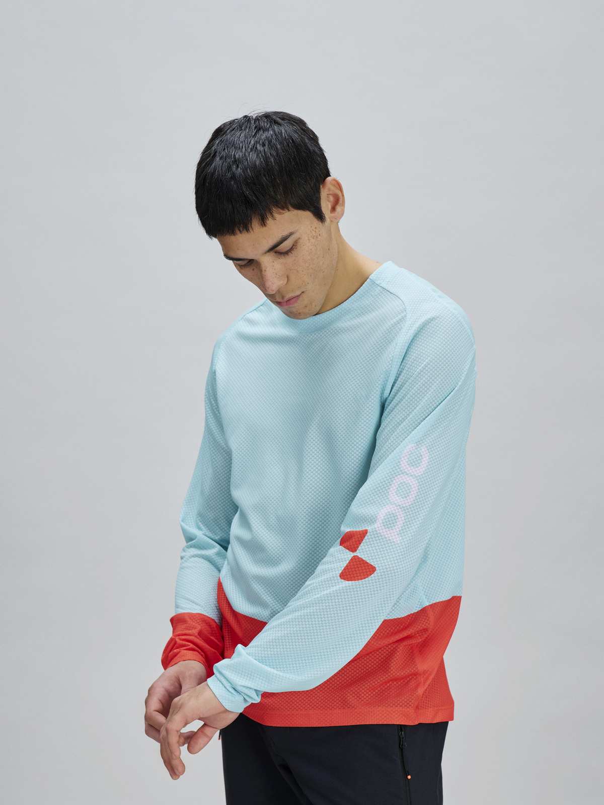 Koszulka rowerowa POC M's Motion Air L/S Jersey niebieska