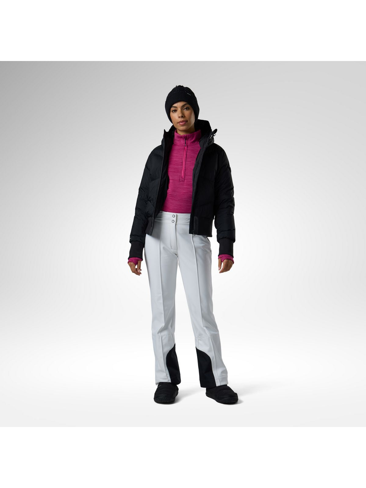 Spodnie narciarskie damskie ROSSIGNOL W Resort Softshell Pant białe