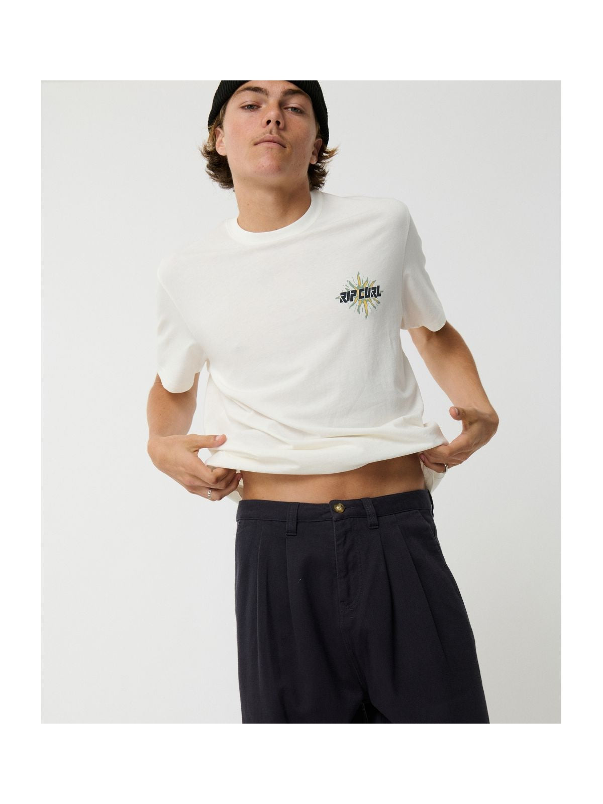 Spodnie męskie RIP CURL Disorder Twill Pants czarne