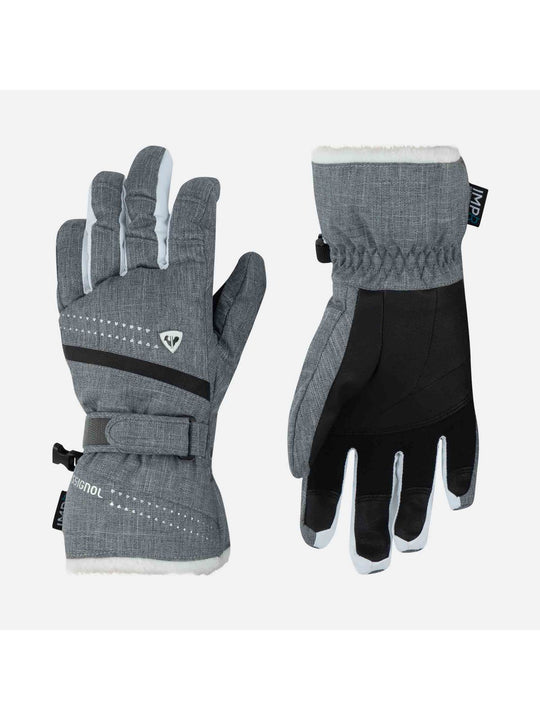 Rękawice narciarskie damskie Rossignol W Nova Impr G szary - Adventure Sports
