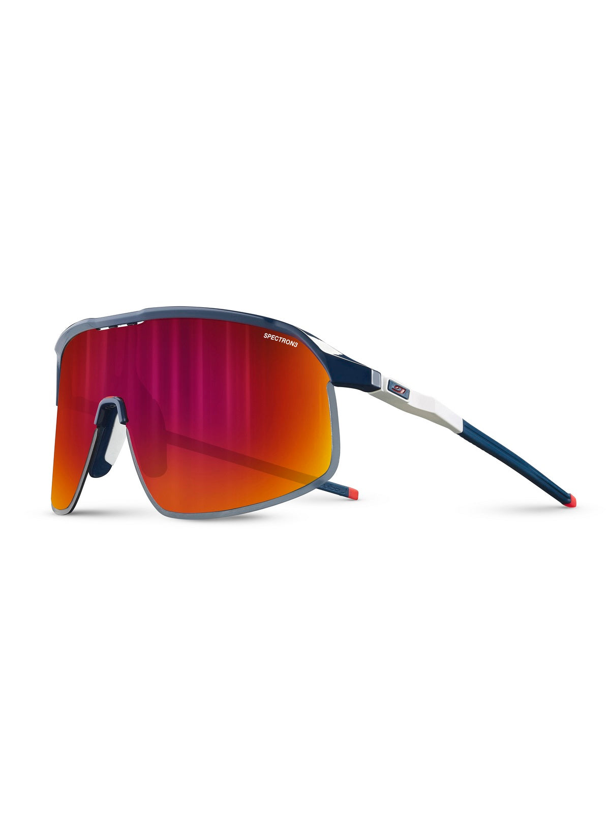Okulary rowerowe Julbo Density - niebieski / biały / czerwony| Spectron 3 - L - Adventure Sports