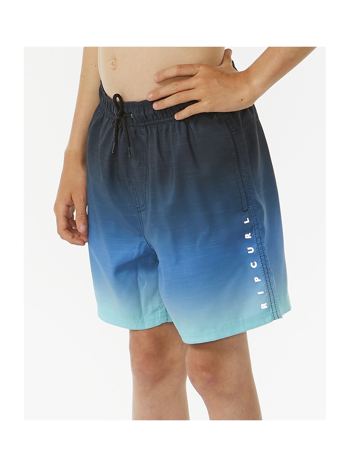 Szorty kąpielowe chłopięce RIP CURL Fade Volley Boy granatowe