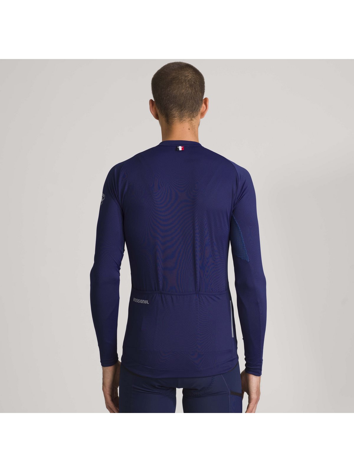 Koszulka rowerowa Rossignol Rdb Ls Tee granatowy - Adventure Sports