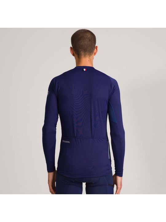 Koszulka rowerowa Rossignol Rdb Ls Tee granatowy - Adventure Sports
