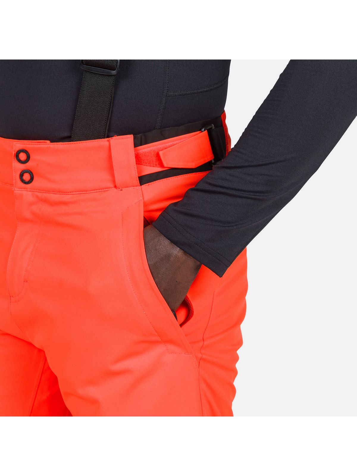 Spodnie narciarskie męskie Rossignol Hero Velika Pant czerwony - Adventure Sports