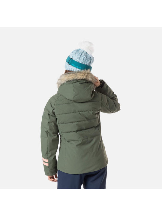 Dziewczęca Kurtka narciarska Rossignol Girl Polydown Jkt zielony - Adventure Sports
