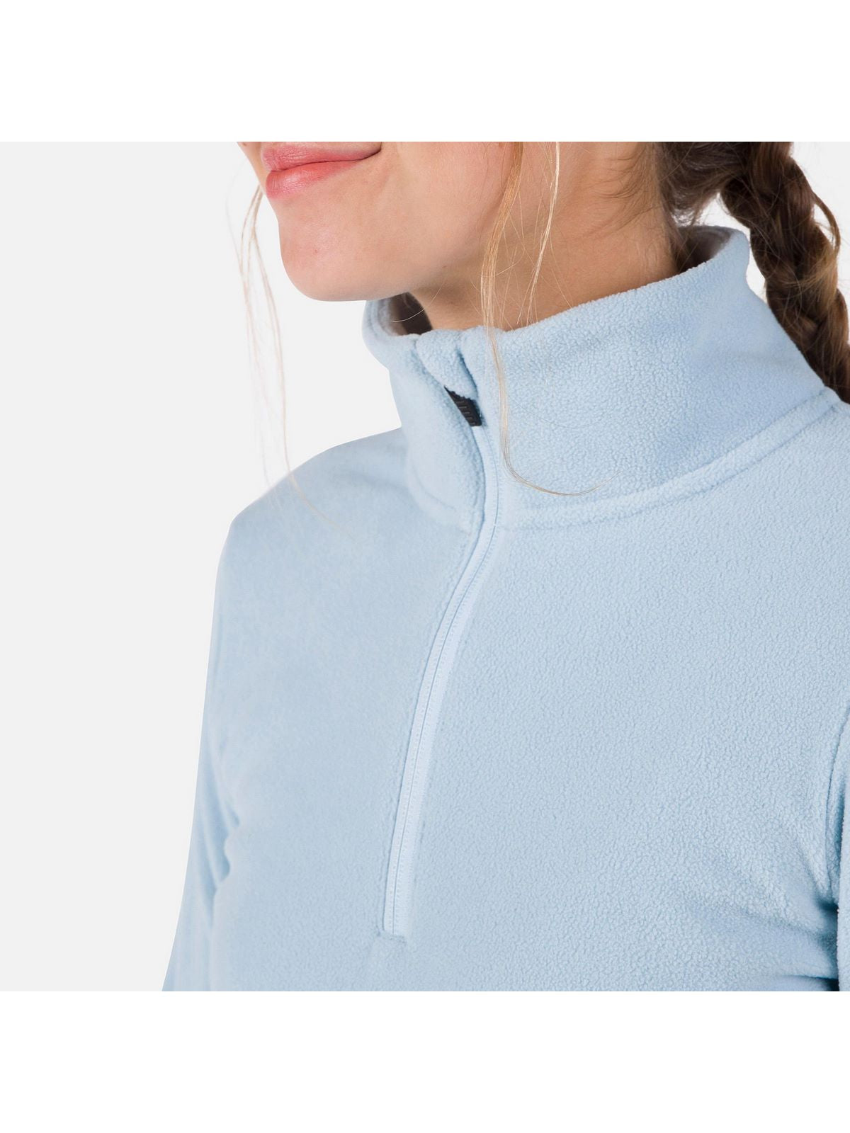 Bluza damska Rossignol W Strawpile Fleece Hz niebieska - Adventure Sports