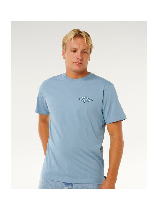 Koszulka męska RIP CURL Hazey Days Tee niebieska
