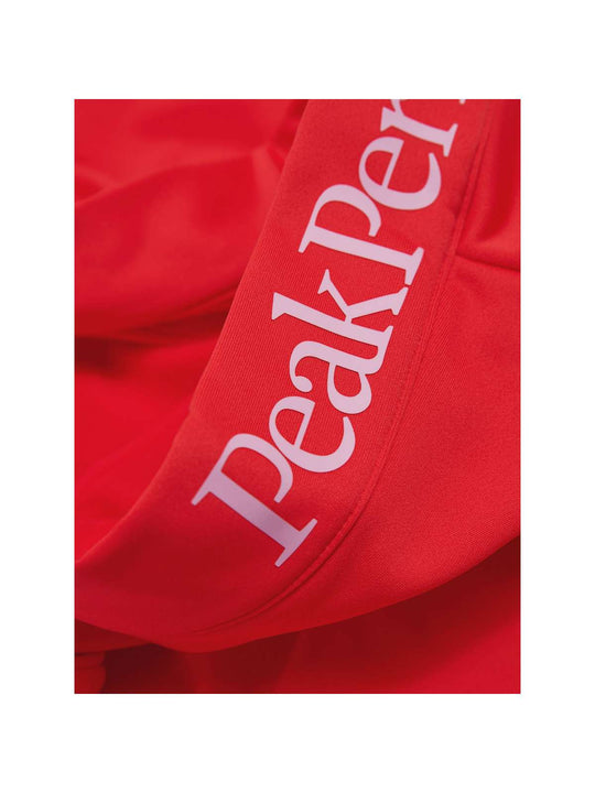 Bluza PEAK PERFORMANCE Rider Tech Zip Hood Women czerwony - Adventure Sports
