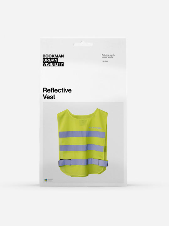 Kamizelka rowerowa BOOKMAN Reflective Vest żółty
