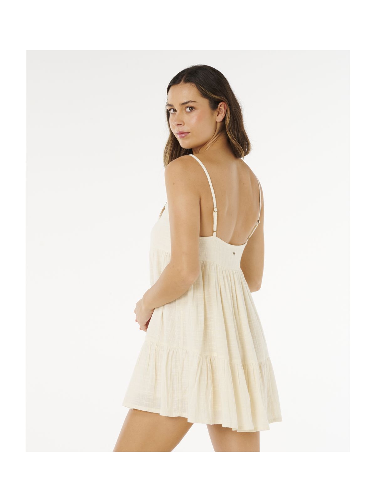 Sukienka RIP CURL Classic Surf Cover Up beżowa