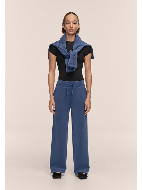 Spodnie damskie CASALL Peachy Straight Leg Jogger kolor granatowy
