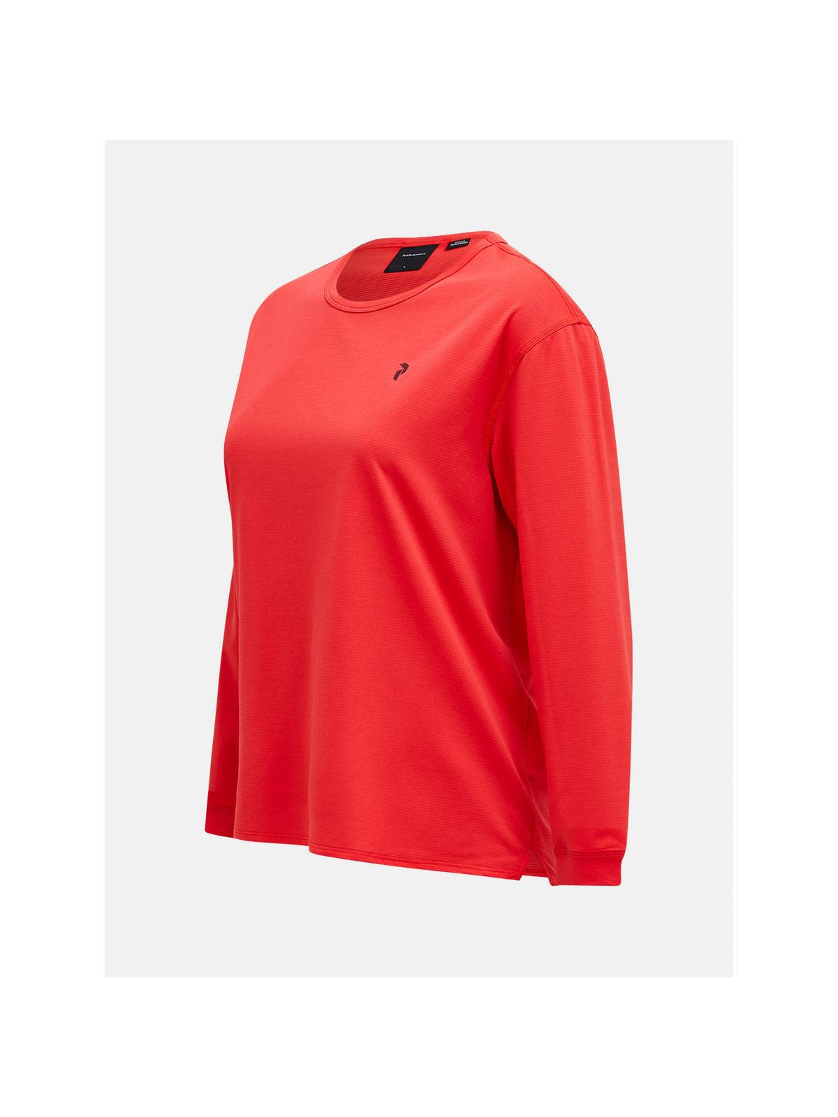 Koszulka PEAK PERFORMANCE Trail Longsleeve Women czerwona - Adventure Sports