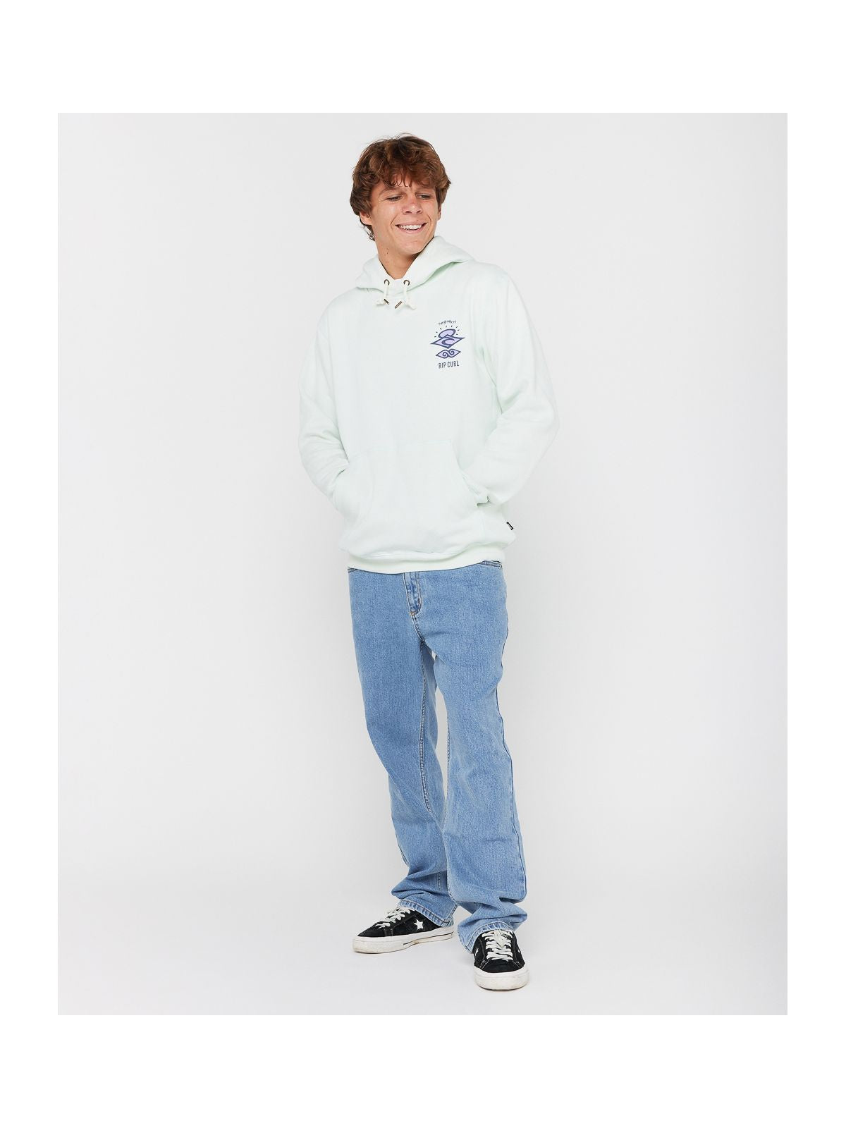 Bluza RIP CURL SEARCH ICON HOOD zielona