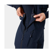 Spodnie narciarskie damskie HELLY HANSEN W LEGENDARY INSULATED BIB PANT granatowe
