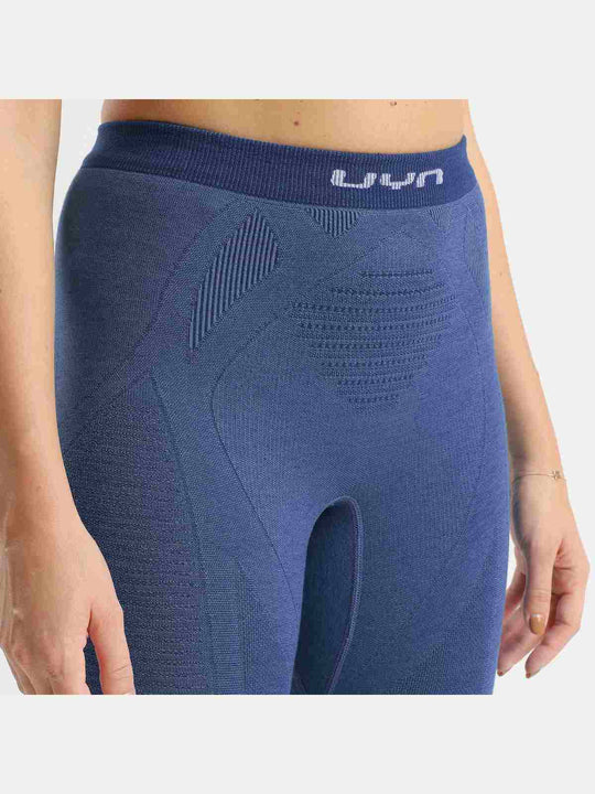 Legginsy damskie UYN W ELEVATYON BIOMORPH UW PANTS LONG kolor fioletowy
