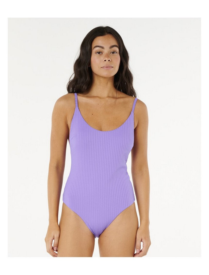 Kostium jednoczęściowy RIP CURL Premium Surf Cheeky 1Pc fioletowy
