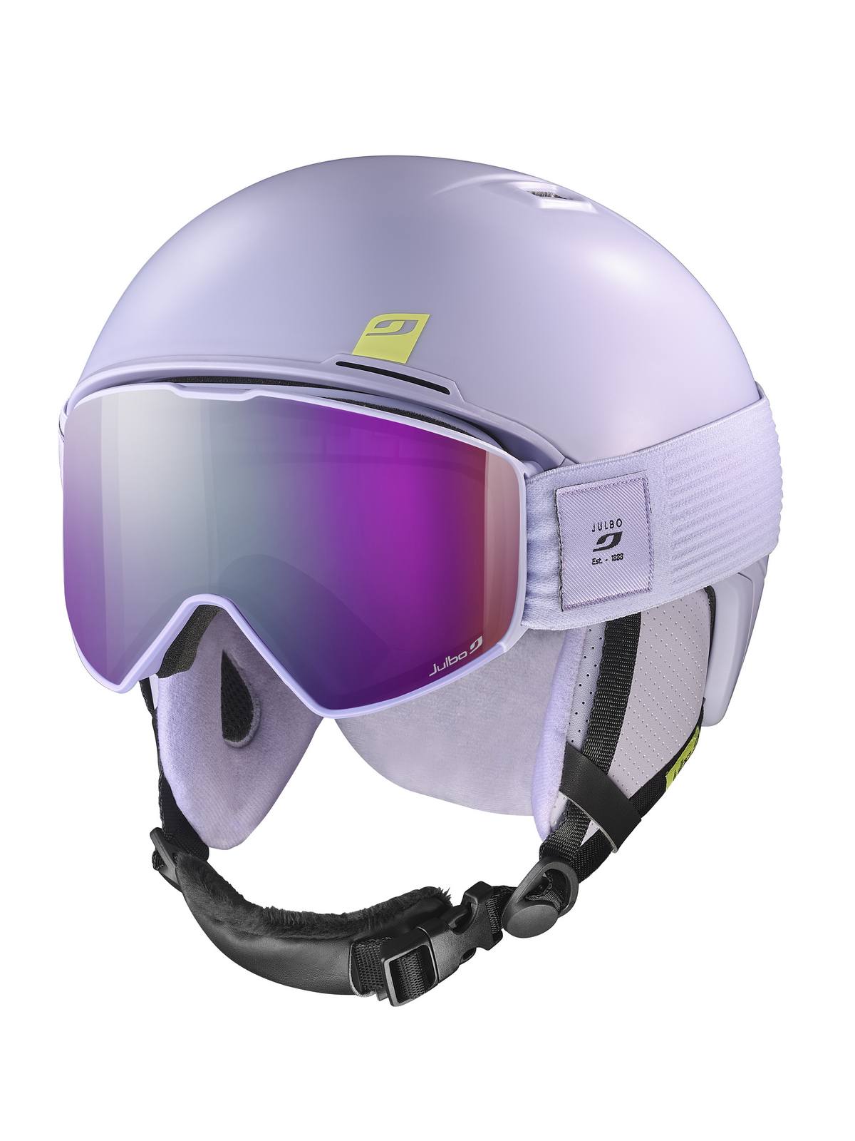 Kask narciarski JULBO HAL fioletowy