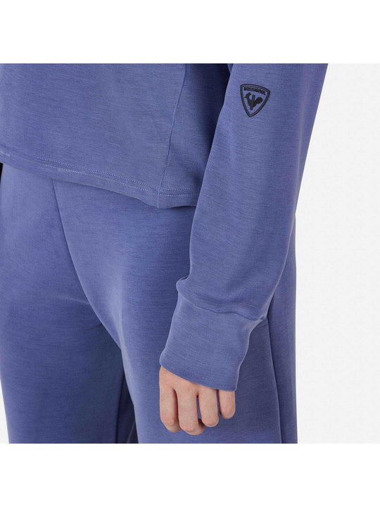 Bluza damska ROSSIGNOL W CHAVANETTE HZ SCUBA FLEECE niebieska
