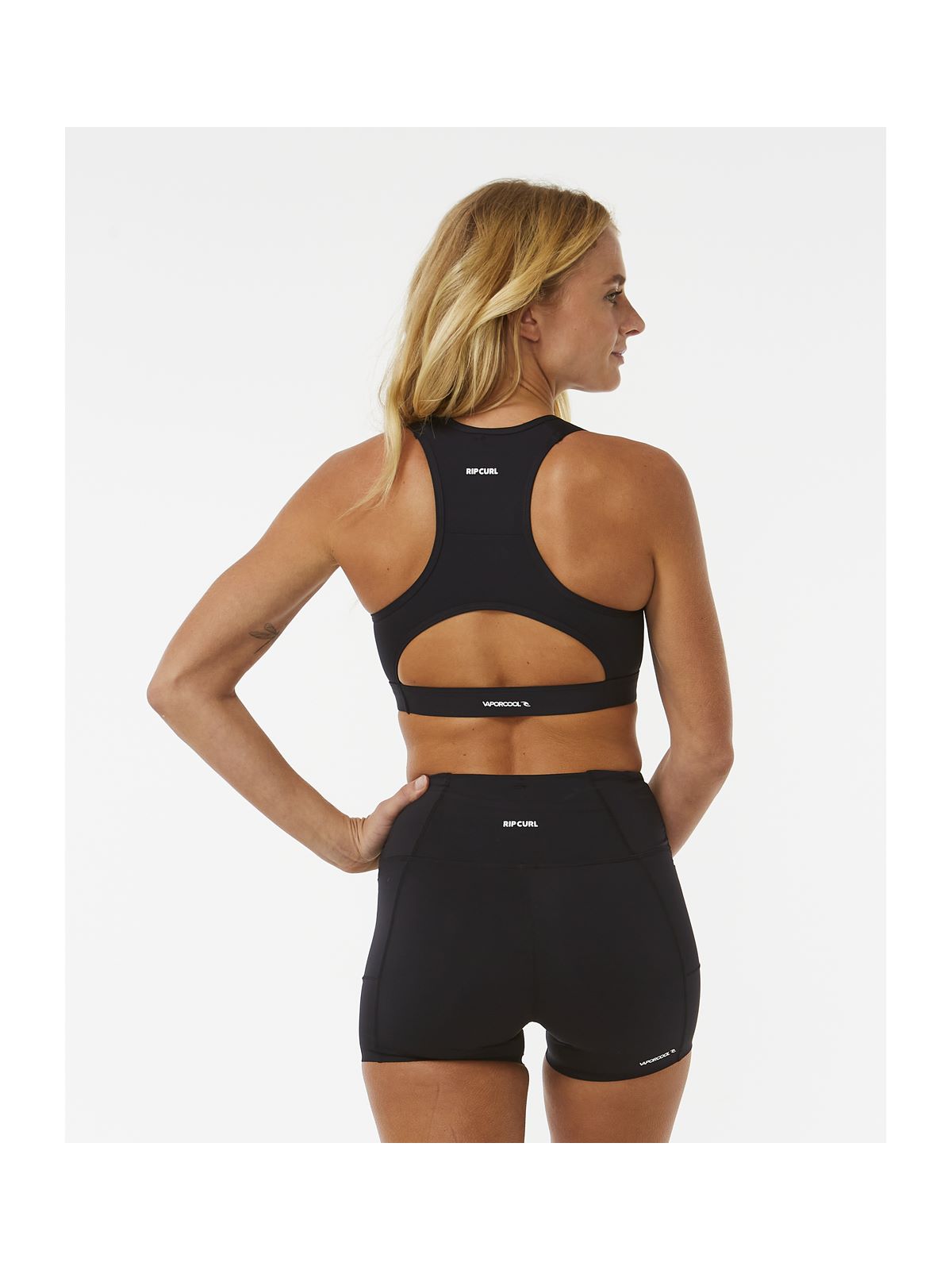 Koszulka RIP CURL Rss Crop Top czarny - Adventure Sports