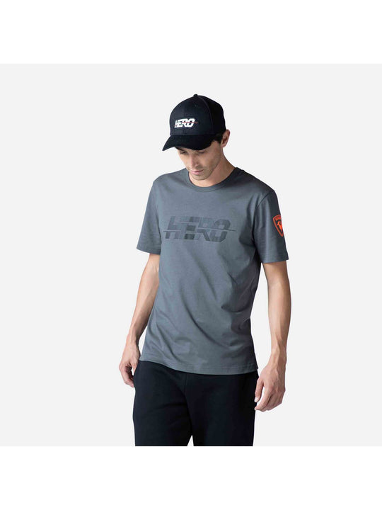 T-Shirt Rossignol Hero Tee szary - Koszulka - Adventure Sports
