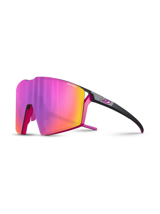 Okulary rowerowe Julbo Edge - czarno różowy | Spectron cat 3 - L - Adventure Sports
