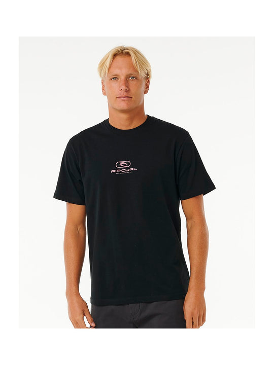 Koszulka RIP CURL Pill Icon Tee czarny - Adventure Sports
