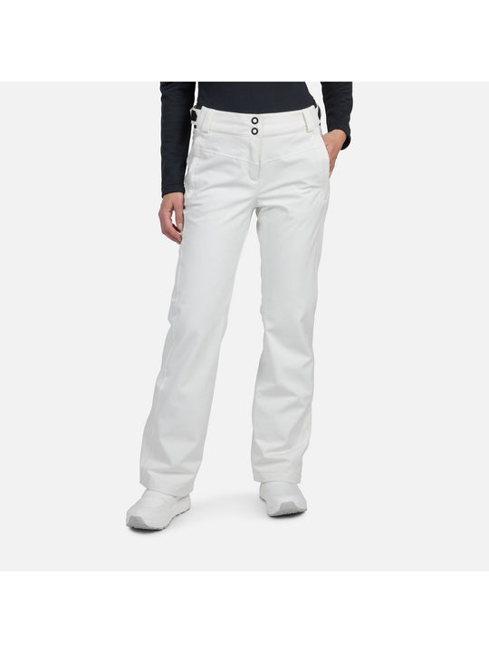 Spodnie narciarskie do carvingu Rossignol W Resort R Pant białe - Adventure Sports
