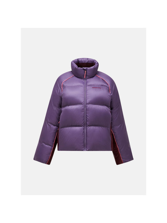 Kurtka puchowy damska PEAK PERFORMANCE Down Puffer Jacket fioletowa
