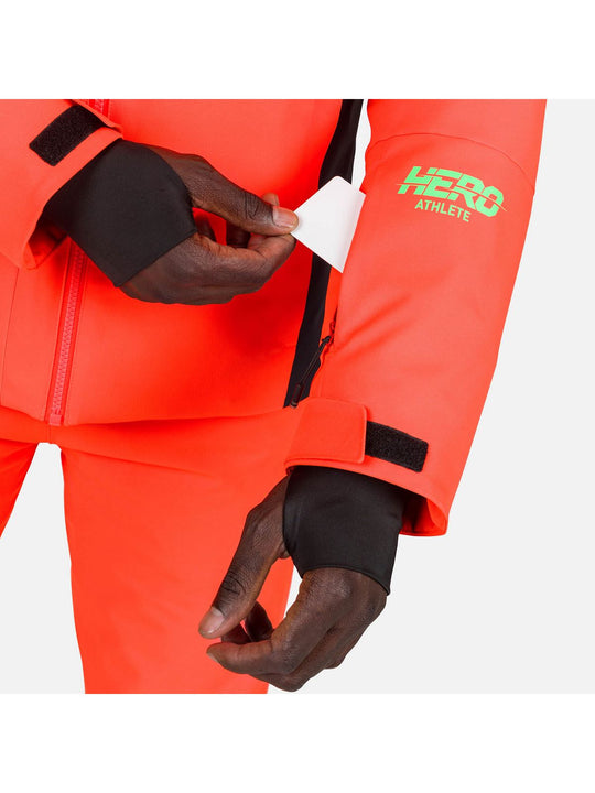 Kurtka narciarska męska Rossignol Hero Velika Jkt czerwony - Adventure Sports
