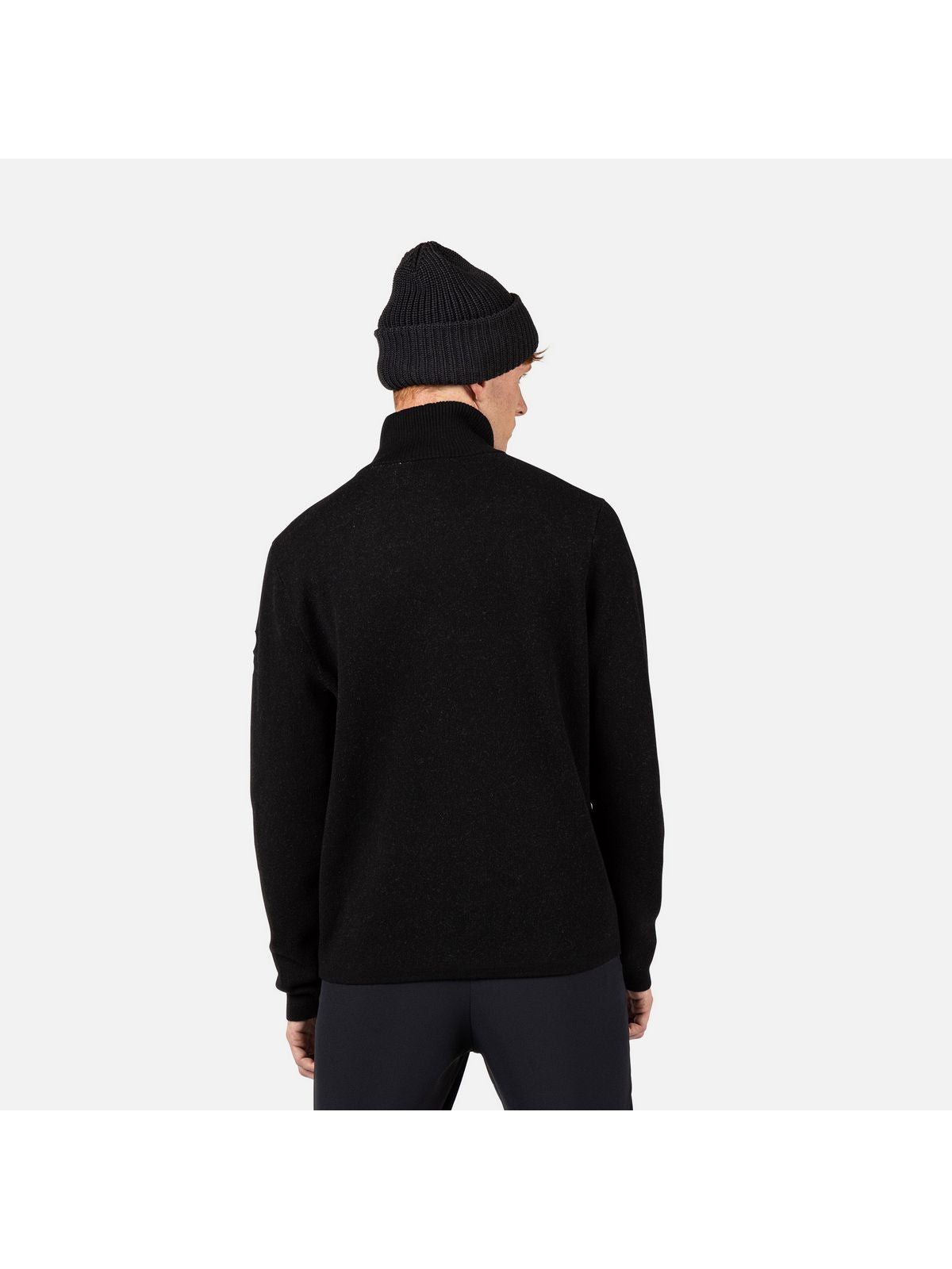Sweter męski ROSSIGNOL SIGNATURE HZ SWEATER czarny
