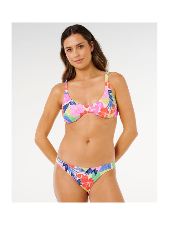 Góra bikini RIP CURL Party Wave Multi Fit Top Multicolor
